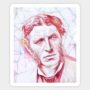 Matthew Arnold Portrait | Matthew Arnold Artwork | Line art Magnet